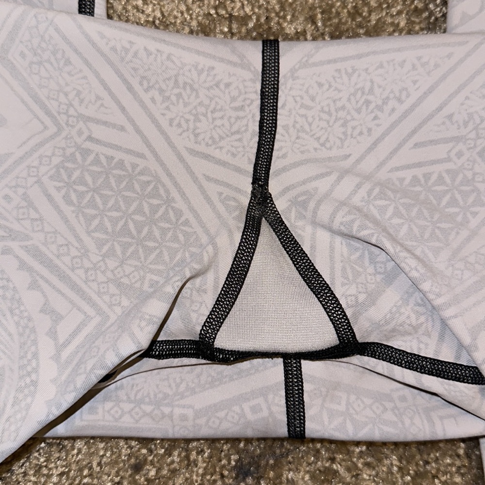 NWOT Lululemon High Rise Wunder Under leggings in Inked Ice - Picture 9 of 9